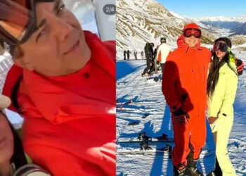 Cristian Castro y Mariela Sánchez disfrutan de su amor por Suiza