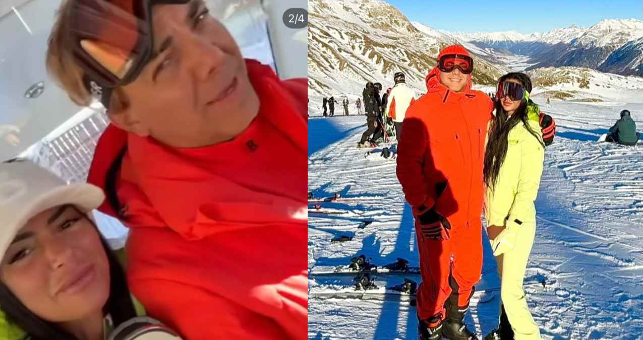 Cristian Castro y Mariela Sánchez disfrutan de su amor por Suiza