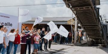 Da inicio alcalde Alberto Granados rehabilitación de avenida Paseo de los Palmares en Matamoros con inversión millonaria