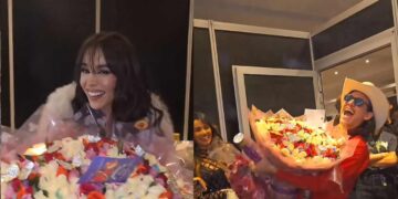 Danna Paola recibe flores de ‘El Patrón’ y su reacción se vuelve viral