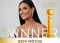 Demi Moore gana Mejor Actriz en Comedia en los Globos de Oro 2025