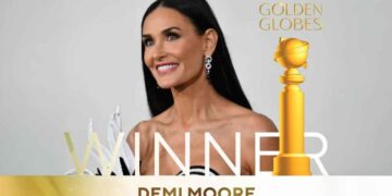 Demi Moore gana Mejor Actriz en Comedia en los Globos de Oro 2025