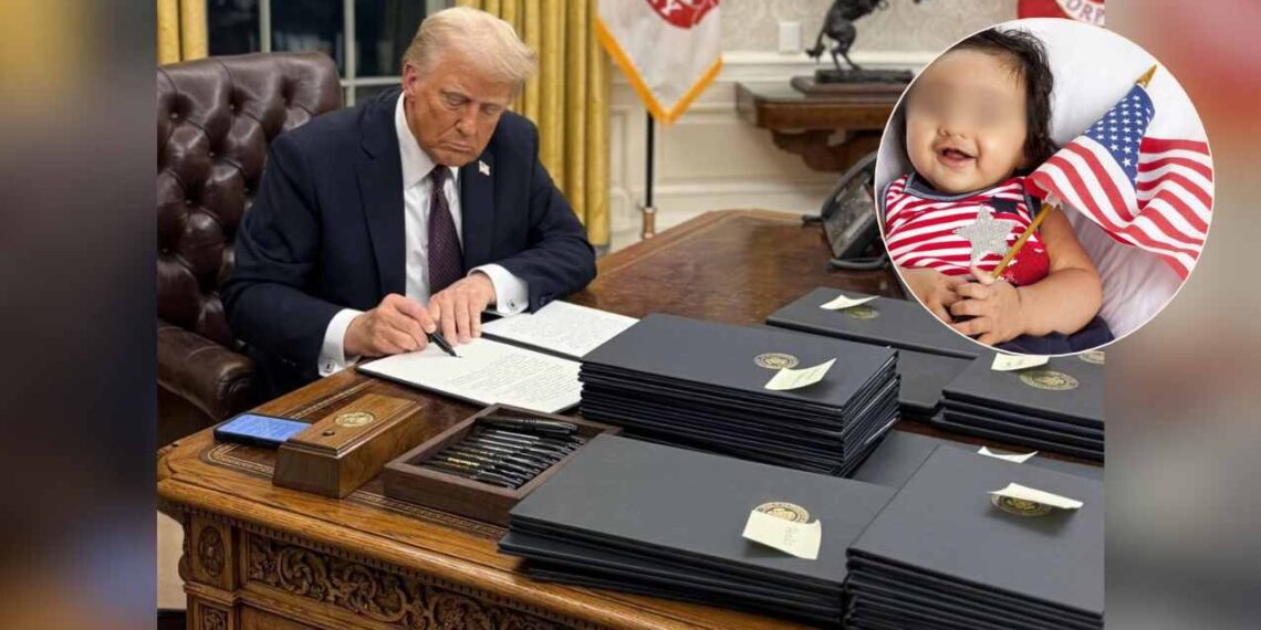 Detiene orden ejecutiva que quita el derecho a la ciudadanía automática por nacimiento en Estados Unidos