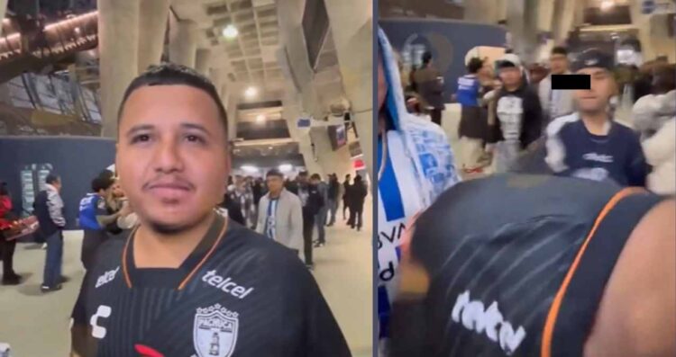 Detienen al regio que agredió por la espalda al fan del Pachuca en el BBVA