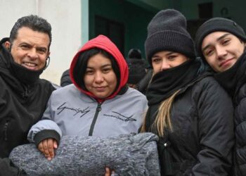 Distribuyen Municipio y DIF Victoria apoyos invernales