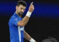 Djokovic supera a Nishesh Basavareddy en la primera ronda del Abierto de Australia