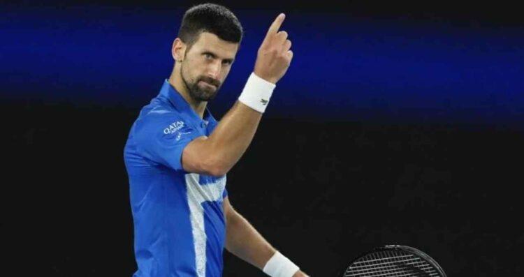 Djokovic supera a Nishesh Basavareddy en la primera ronda del Abierto de Australia