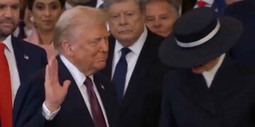 Donald Trump rinde protesta como 47º Presidente de Estados Unidos
