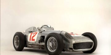 El Mercedes de Fangio será subastado un ícono de la F1