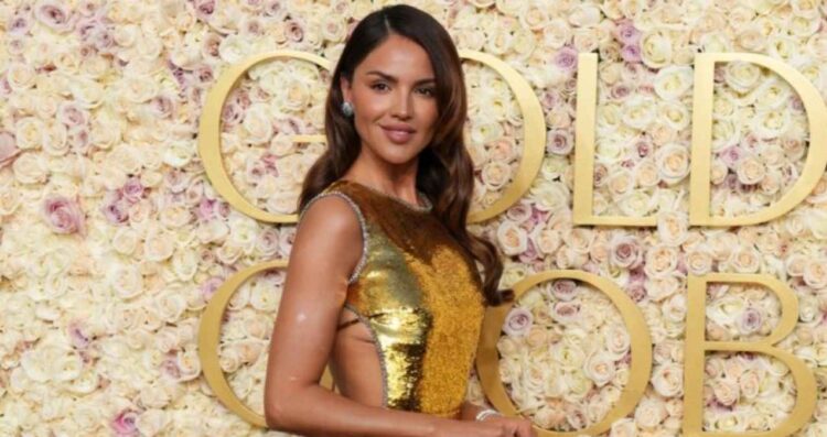 Elegancia total Eiza González impacta en los Globos de Oro 2025