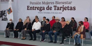 Entregan mil 500 tarjetas del programa Pensión Mujeres Bienestar en Tampico