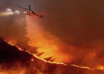 Equipo mexicano se une al combate de incendios en California