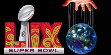 teoría logo Super Bowl