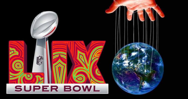 teoría logo Super Bowl