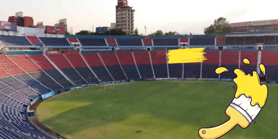 Estadio Azul se pinta de amarillo para el América ¡Así luce!