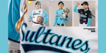 Estrena nuevos uniformes equipo de Sultanes Femenil para temporada 2025