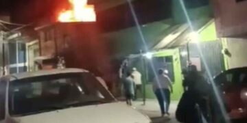 Fábrica cholchones Ecatepec incendia