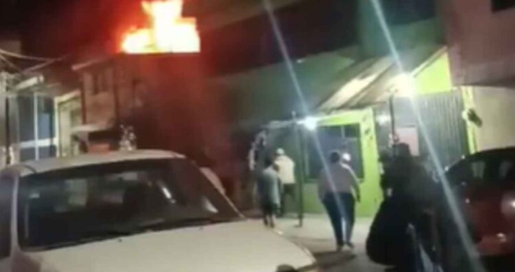 Fábrica cholchones Ecatepec incendia