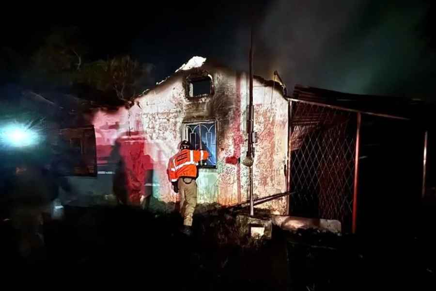 Fallece abuelita tras incendiarse su vivienda en Montemorelos, Nuevo León