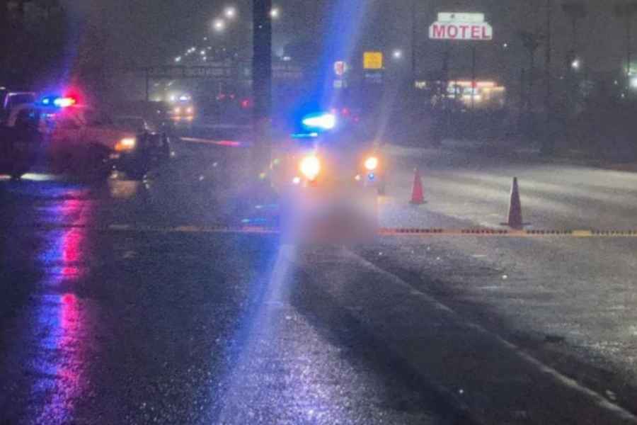 Fallece mujer al ser embestida por un vehículo en la carretera a Laredo en Escobedo, NL