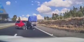 Familia enfrenta intento de asalto en la México-Texcoco: Así lo vivieron VIDEO