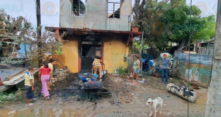 Familia pierde todo incendio Moralillo