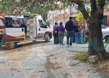 Familia sufre accidente en cuatrimoto en la colonia Las Flores de Ciudad Victoria