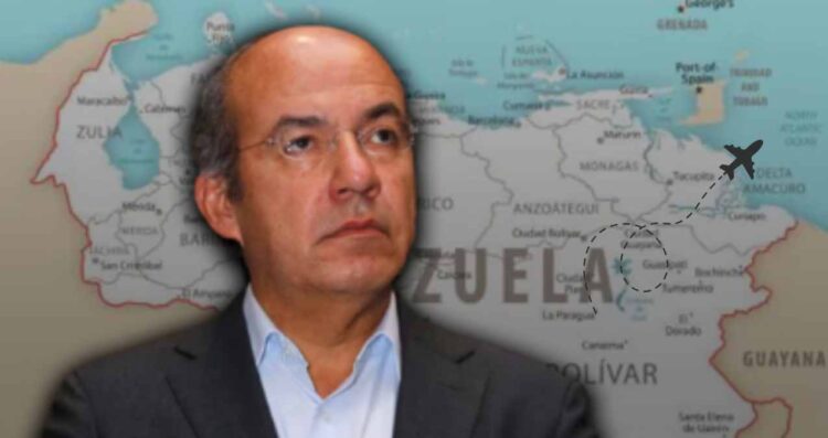Felipe Calderón viaje Venezuela