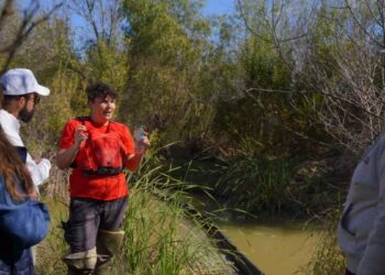 Fortalece Nuevo Laredo acciones de saneamiento del río Bravo; es primer municipio en Tamaulipas con sistema para detener residuos sólidos
