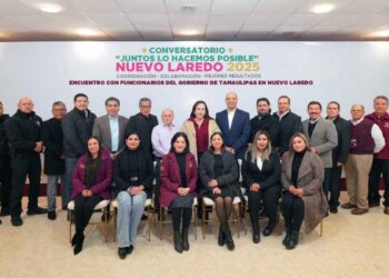 Fortalece alcaldesa Carmen Lilia Canturosas sinergia con Gobierno del Estado para consolidar la transformación en Tamaulipas