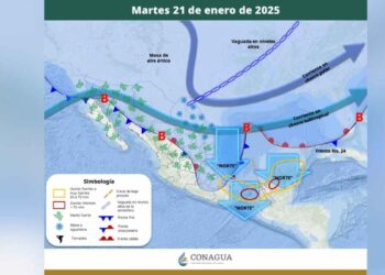 Frente frío 24 mantendrá ambiente muy frío en estados de México