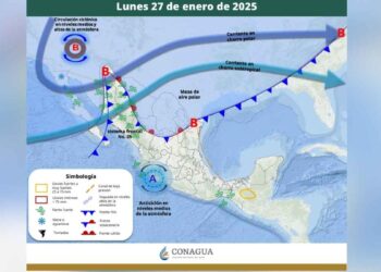 Frente frío 25 mantendrá un clima gélido en México