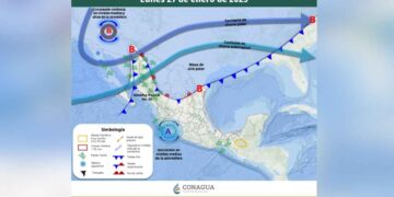 Frente frío 25 mantendrá un clima gélido en México