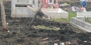 Fuego tumbas Matamoros