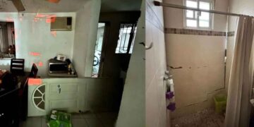 Fuerte explosión en vivienda de Apodaca causa severos daños