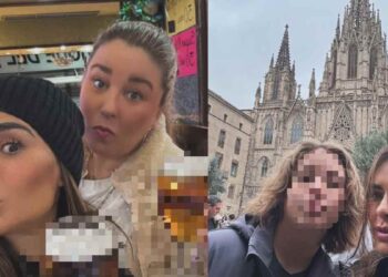 Galilea Montijo disfruta de Barcelona en familia