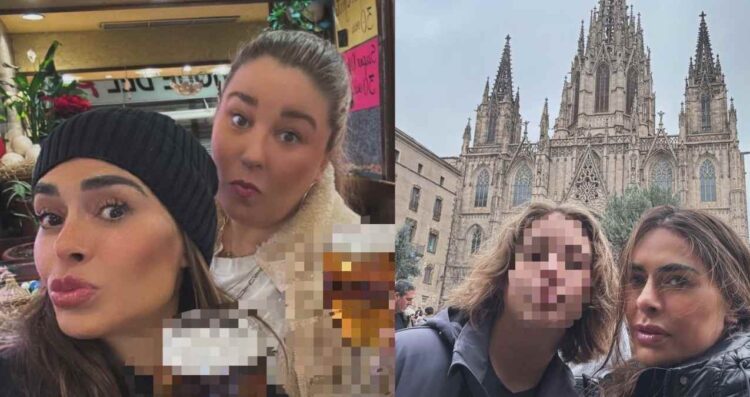 Galilea Montijo disfruta de Barcelona en familia