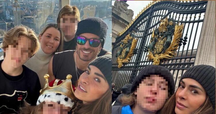 Galilea Montijo disfruta de Londres con su hijo y su novio
