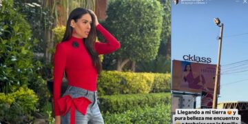 Galilea Montijo viaja a su natal Guadalajara tras polémica