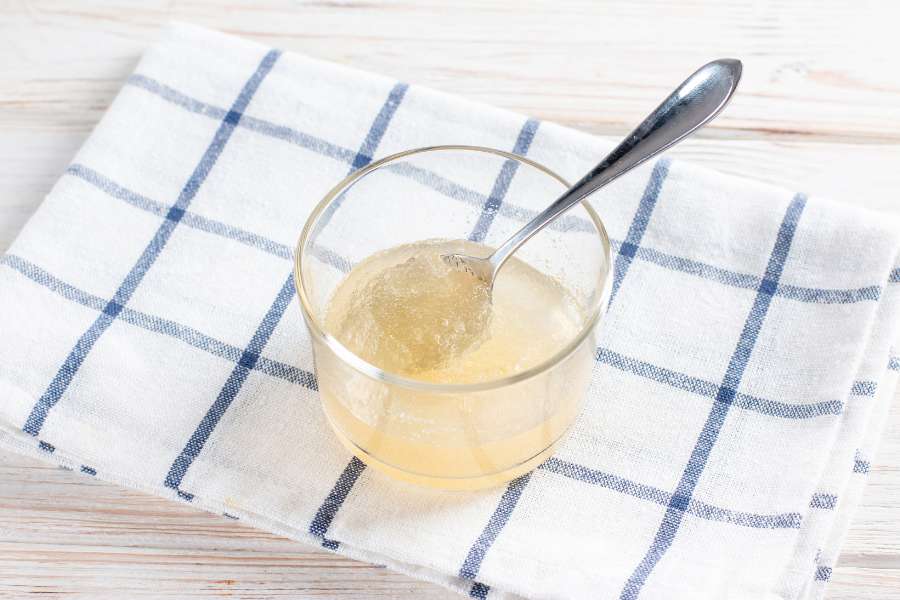 Gelatina casera con colágeno