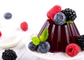 Gelatina casera con colágeno