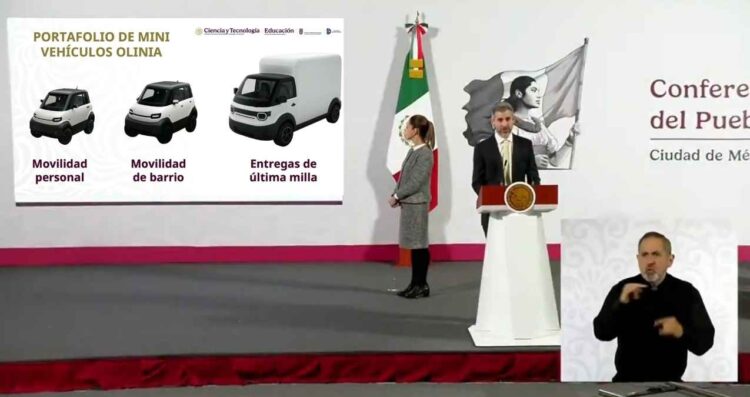 Gobierno de Claudia Sheinbaum presenta innovador proyecto de vehículos eléctricos