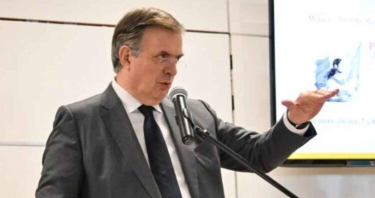 Ebrard respondió a Donald Trump