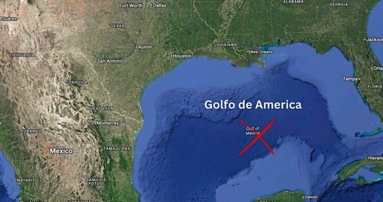 Google "Golfo de América"