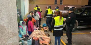Guardia Estatal albergue Madero