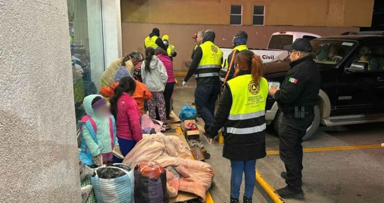 Guardia Estatal albergue Madero
