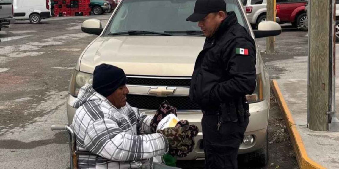 Guardia Estatal dona cobijas