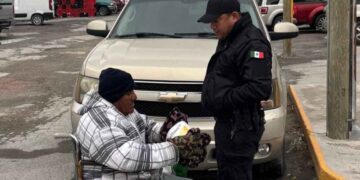 Guardia Estatal dona cobijas