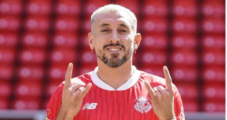 Héctor Herrera debutará con Toluca hasta la jornada 4 del Clausura 2025