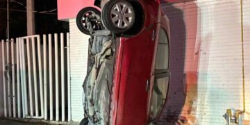 Hombre de 65 años resulta lesionado tras accidente en la colonia Nueva Madero de Monterrey